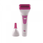 SOLAC WHITE/PINK ASSEA BATTERY-OPERATED SOFT EPILATOR (NEW)