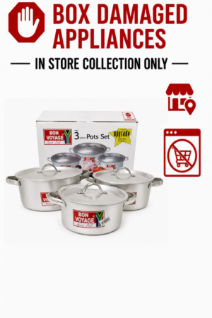 Bon Voyage Aluminium Home 3-Piece Pot Set (B/D)
