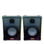 LEXUCO BLACK 6" PASSIVE SPEAKERS (SET OF 2)