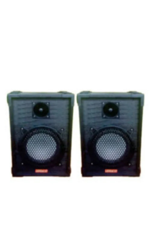 LEXUCO BLACK 6" PASSIVE SPEAKERS (SET OF 2)