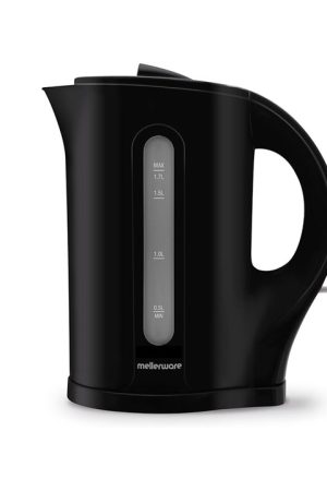 Mellerware Corded black 1.7 L Kettle