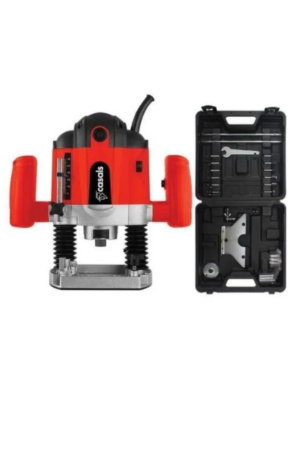 CASALS ROUTER 12 PIECE SET PLASTIC RED 1200W