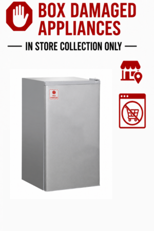 Goldair Silver Fridge - 90L (BOX DAMAGED)