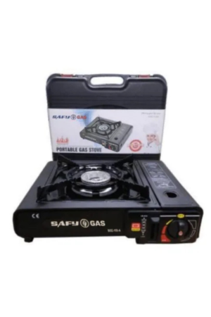 SAFY PORTABLE GAS STOVE WITH TRAVEL CASE