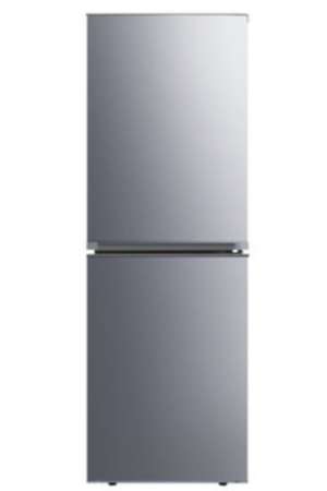 GOLDAIR 184L 2-DOOR FRIDGE/FREEZER - SILVER (NEW)
