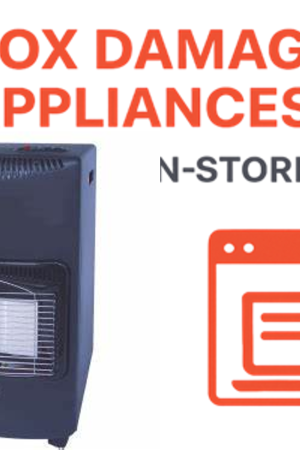 GOLDAIR 3 Panel Gas Heater (BOX DAMAGED)