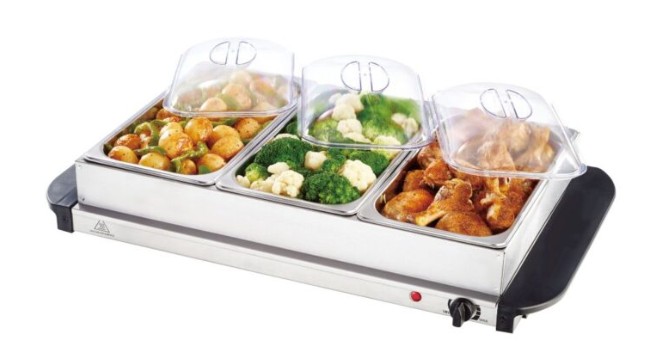 SUNBEAM 2.5L x3 BUFFET SERVER (BOX DAMAGED) - Image 2
