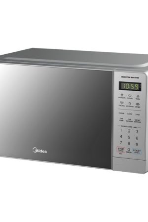 MIDEA 20L DIGITAL MIRRORISH MICROWAVE - SILVER (NEW)