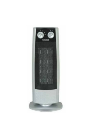 GOLDAIR PTC FAN HEATER - SILVER