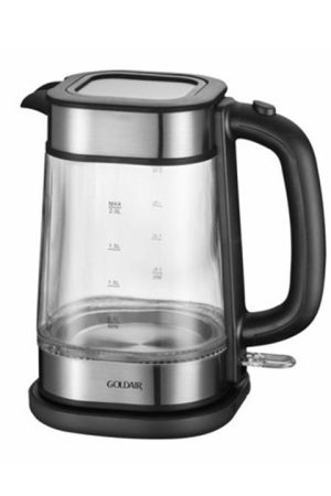 GOLDAIR 2L GLASS KETTLE (NEW)