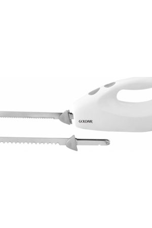 GOLDAIR ELECTRIC CARVING KNIFE - WHITE (NEW)