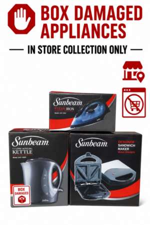 SUNBEAM 3 PIECE KITCHEN PACK COMBO (BOXED DAMAGED)