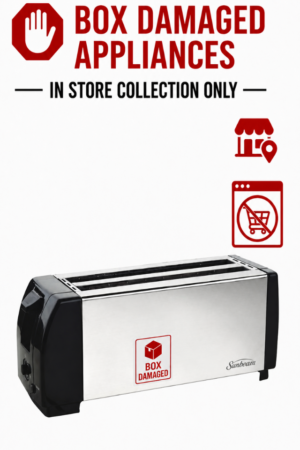 SUNBEAM 4-SLICE TOASTER (BOXED DAMAGED)