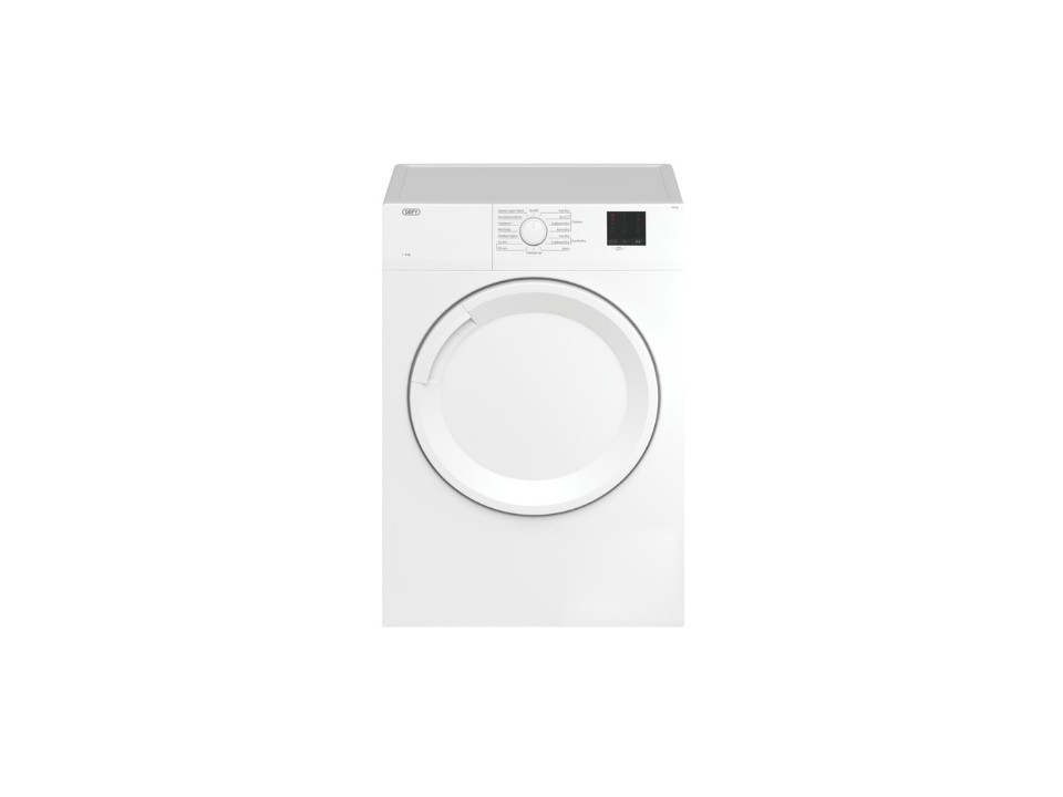 DEFY 8KG AIR VENTED TUMBLE DRYER - WHITE (NEW)