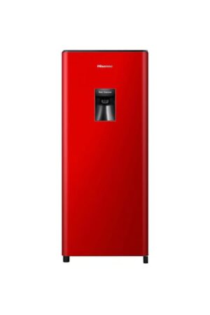 HISENSE 185L BAR FRIDGE WITH WATER DISPENSER - RED (NEW)