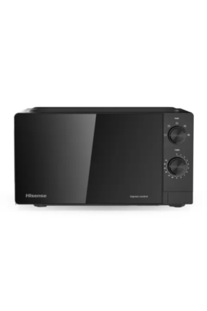 HISENSE 20L MECHANICAL/MANUAL MICROWAVE - BLACK (NEW)