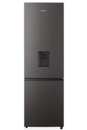 MORA 263L UPRIGHT FRIDGE/FREEZER WITH WATER DISPENSER - INOX/TITANIUM GREY (NEW)