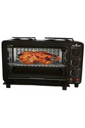 DIGIMARK 32L ELETRIC PORTABLE OVEN + 2 SOLID HOTPLATES (NEW)