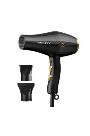 SOKNAY PROFESSIONAL HAIR DRYER - BLACK (NEW)