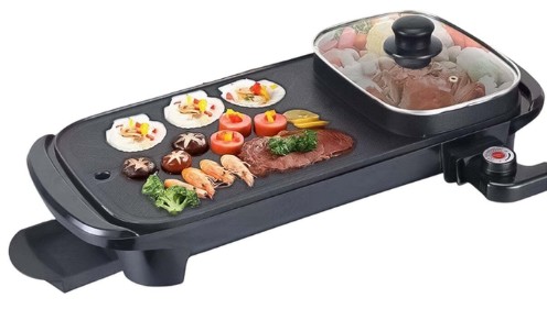 SOKANY ELECTRIC GRILL / COOKING PAN (NEW) - Image 2