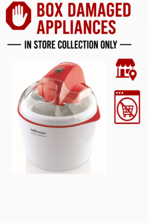 MELLERWARE 1.5L "CREMA" DELUXE ICE CREAM MAKER (BOXED DAMAGED)