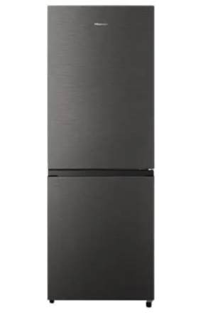 HISENSE 223L FRIDGE/FREEZER - TITANIUM INOX (NEW)