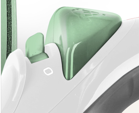 MELLERWARE STEAM/DRY/SPRAY CERAMIC "EMERALD" IRON - EMERALED GREEN (BOXED DAMAGED) - Image 4
