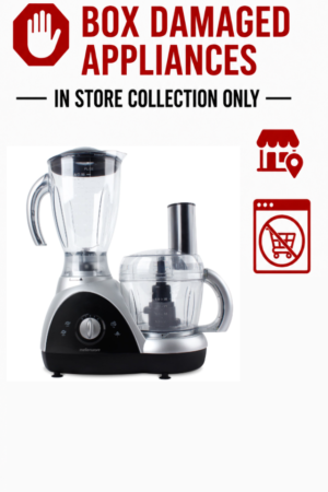 MELLERWARE "MAESTRO" 3-IN-1 FOOD PROCESSOR- GREY (BOXED DAMAGED)